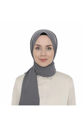 شال طوسی زنانه Medine İpeği HFSCARFS - کد 259187321