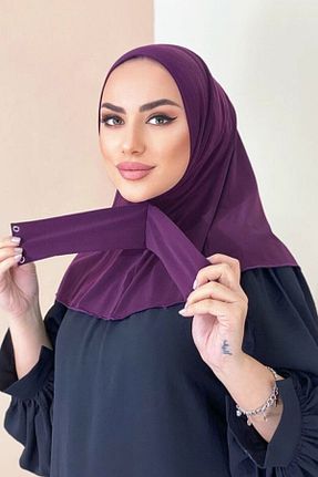 شال بنفش زنانه Organic Scarfs - کد 260270891