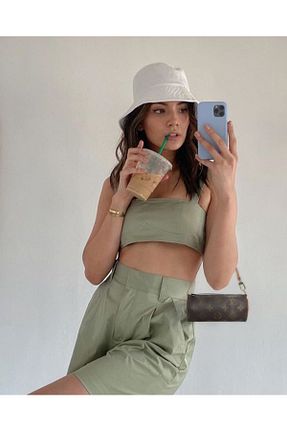 کلاه بژ زنانه پلی استر Goldmine - کد 260373047
