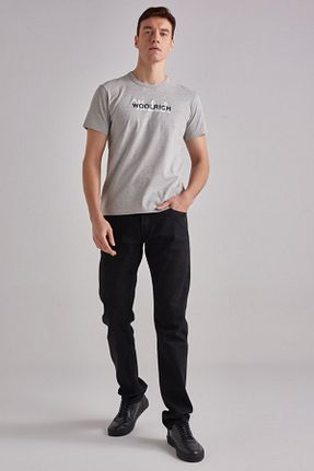 تیشرت طوسی مردانه رگولار WOOLRICH - کد 260014092