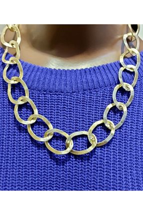 گردنبند جواهر طلائی زنانه فلزی Osso Accessories - کد 260136952
