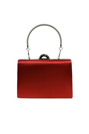 کیف مجلسی قرمز زنانه چرم مصنوعی Busrabags - کد 260168677