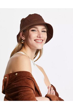 کلاه قهوه ای زنانه پلی استر Goldmine - کد 260372758