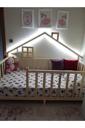 گهواره بژ چوب BRK Design - کد 260981191