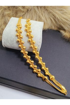 دستبند جواهر طلائی زنانه روکش طلا کد 69493931