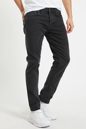 شلوار طوسی مردانه پنبه - الاستین Serseri Jeans - کد 49090869