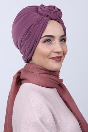 کلاه شنای حجاب صورتی زنانه Genel Markalar - کد 49046018