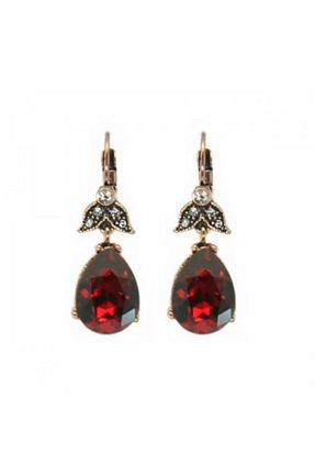 گوشواره جواهر طلائی زیرکن Aşina Gümüş - کد 70271238