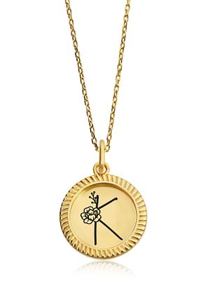 گردنبند نقره طلائی زنانه 925 عیار Tasarlatak - کد 75005048
