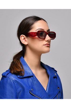 عینک آفتابی زرشکی زنانه UV400 Jatelier - کد 260673780