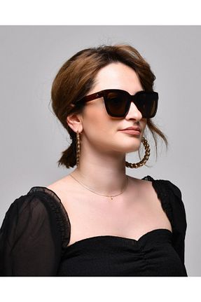 عینک آفتابی قهوه ای زنانه پلاریزه Jatelier - کد 218456592