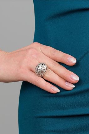 انگشتر جواهر طوسی زنانه کد 261912676
