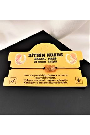 دستبند جواهر سرمه ای زنانه سنگ طبیعی TÜKKAN ACCESSORİES - کد 262665020