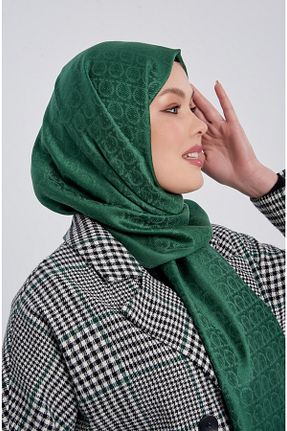 شال سبز زنانه ابریشم Genel Markalar - کد 261073363