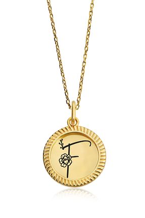 گردنبند نقره طلائی زنانه 925 عیار Tasarlatak - کد 74920337