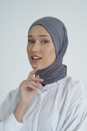 شال طوسی زنانه ویسکون Gülsoy Eşarp - کد 261268405