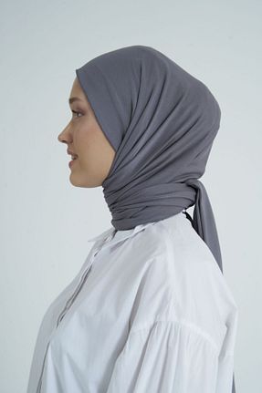 شال طوسی زنانه ویسکون Gülsoy Eşarp - کد 261268405