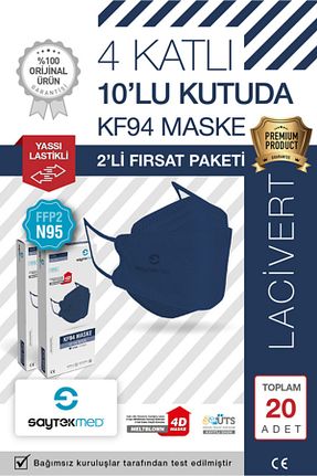 ماسک FFP و N95 سرمه ای SAYTEKMED - کد 235823940