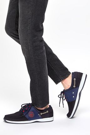 کفش کژوال سرمه ای مردانه چرم خالص Dockers - کد 508131