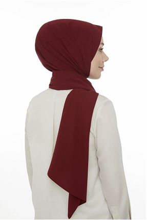 شال زرشکی زنانه Medine İpeği HFSCARFS - کد 261559834
