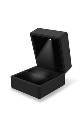 انگشتر برلیان سفید 14 عیار Crystal Diamond Zirconia - کد 261358739
