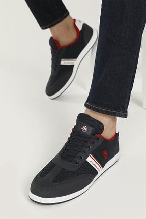 کفش اسنیکر سرمه ای مردانه بند دار U.S. Polo Assn. - کد 216419870