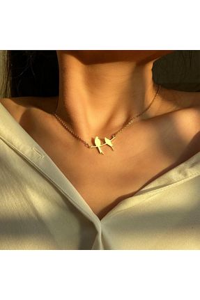 گردنبند نقره زرد زنانه 925 عیار BERCHINE - کد 262781134
