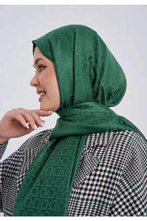 شال سبز زنانه ابریشم Genel Markalar - کد 261073363