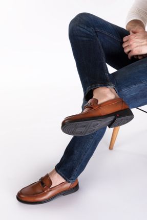 کفش کلاسیک قهوه ای مردانه پلی اورتان کد 261192832