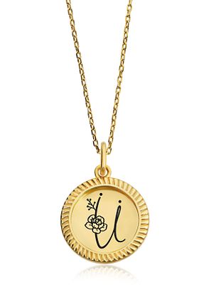 گردنبند نقره طلائی زنانه 925 عیار Tasarlatak - کد 76163298
