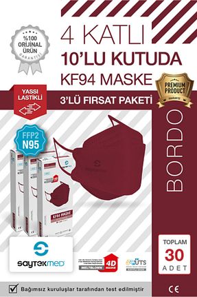 ماسک FFP و N95 زرشکی SAYTEKMED - کد 234112022