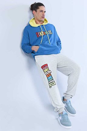 شلوار کرمگن طوسی مردانه رگولار Ecko Unltd - کد 90231345