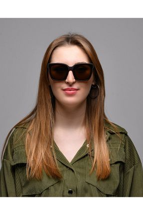 عینک آفتابی قهوه ای زنانه پلاریزه Jatelier - کد 218444340