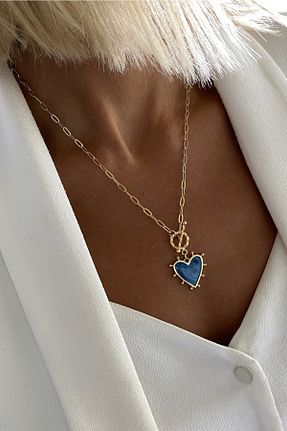 گردنبند جواهر طلائی زنانه روکش طلا Bonnjerra Jewellery - کد 152874219