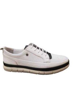 کفش کژوال سفید مردانه چرم طبیعی کد 263180624