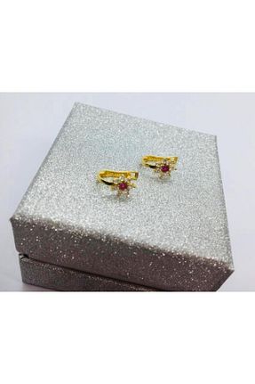 گوشواره طلا زرد بچه گانه 14 عیار Çelikoğlu Kuyumculuk - کد 263191517