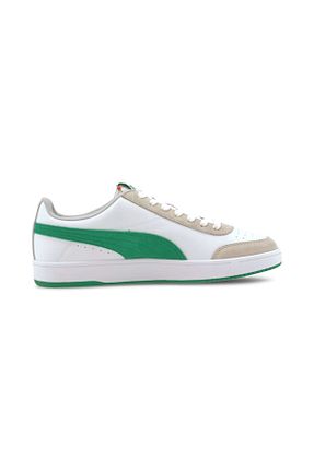 کفش اسنیکر سفید مردانه بند دار Puma - کد 58301141