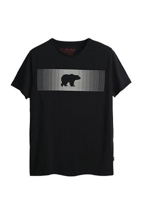 تیشرت اسپرت مشکی مردانه رگولار Bad Bear - کد 263712415