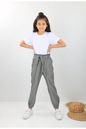 شلوار طوسی بچه گانه پنبه پلی استر shopshop - کد 265379495