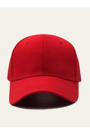کلاه قرمز زنانه پنبه (نخی) کد 265660256