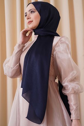 شال سرمه ای زنانه شیفون Afilva - کد 265565949