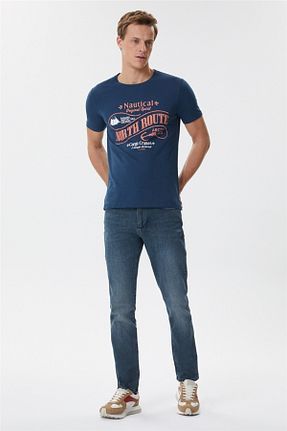 تیشرت سرمه ای مردانه رگولار Lee Cooper - کد 265938830