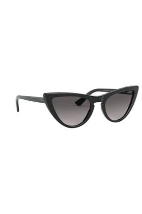 عینک آفتابی قهوه ای زنانه UV400 Vogue - کد 266086429