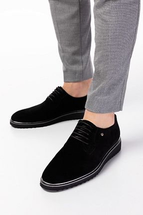 کفش کلاسیک مشکی مردانه جیر maximoda - کد 266137777