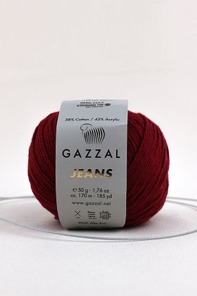 نخ بافندگی زرشکی Gazzal - کد 266315480