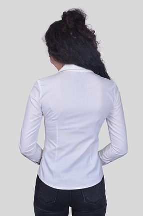 بلوز سفید زنانه ساده Sude - کد 266356042