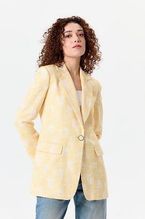 کت زرد زنانه Blazer Genel Markalar - کد 266359132