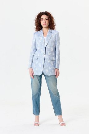 کت آبی زنانه Blazer TARZIM BUTİK - کد 266360854