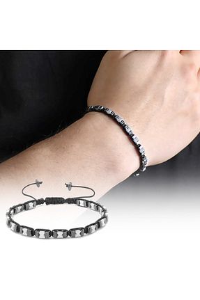 دستبند جواهر نارنجی زنانه سنگ طبیعی Genel Markalar - کد 73726779