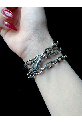 دستبند جواهر طوسی زنانه فلزی DarkellaStore - کد 266732466